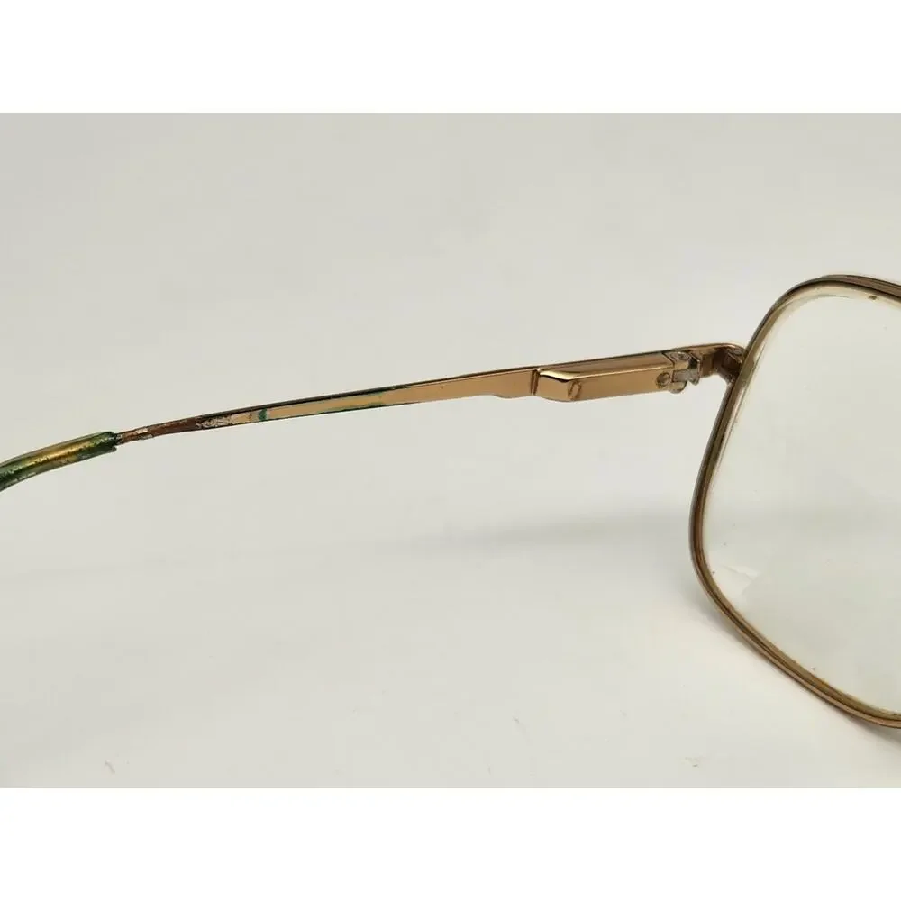 Vintage Gucci Aviator Eyeglasses Gold Frames Mens